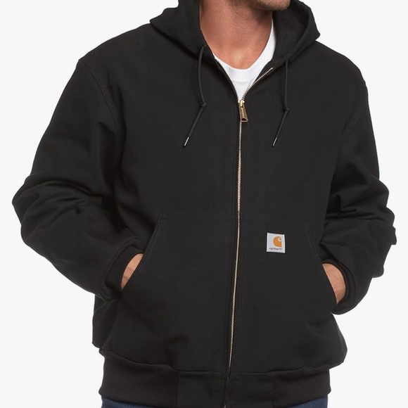 Carhartt Men's Thermal Lined Duck Active Jacket J131 4CL Tall - Picture 1 of 8